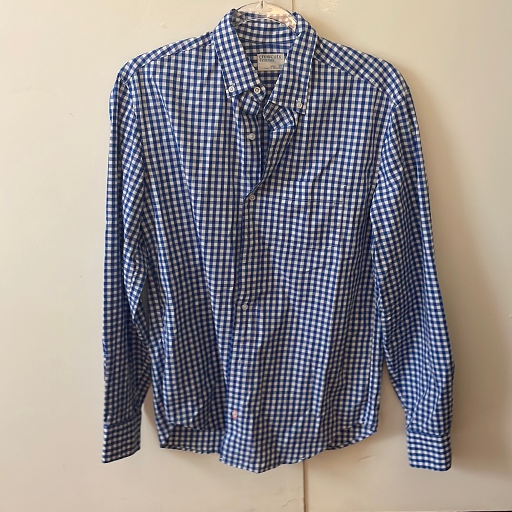 J Crew Crew Cuts Gingham Shirt